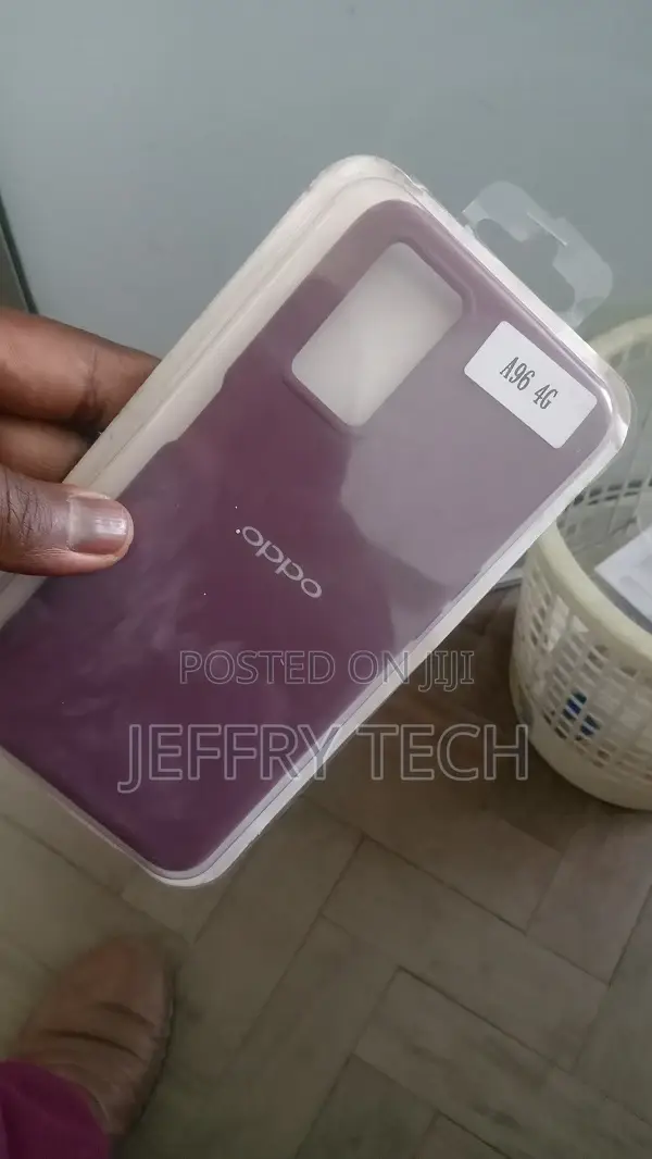 S-Hardline Back Cover for Oppo A96, Soft Silicon TPU Shockpr