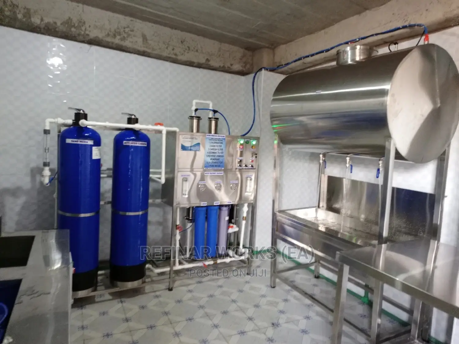 Commercial Water Purification Machines - Bottling, Packaging
