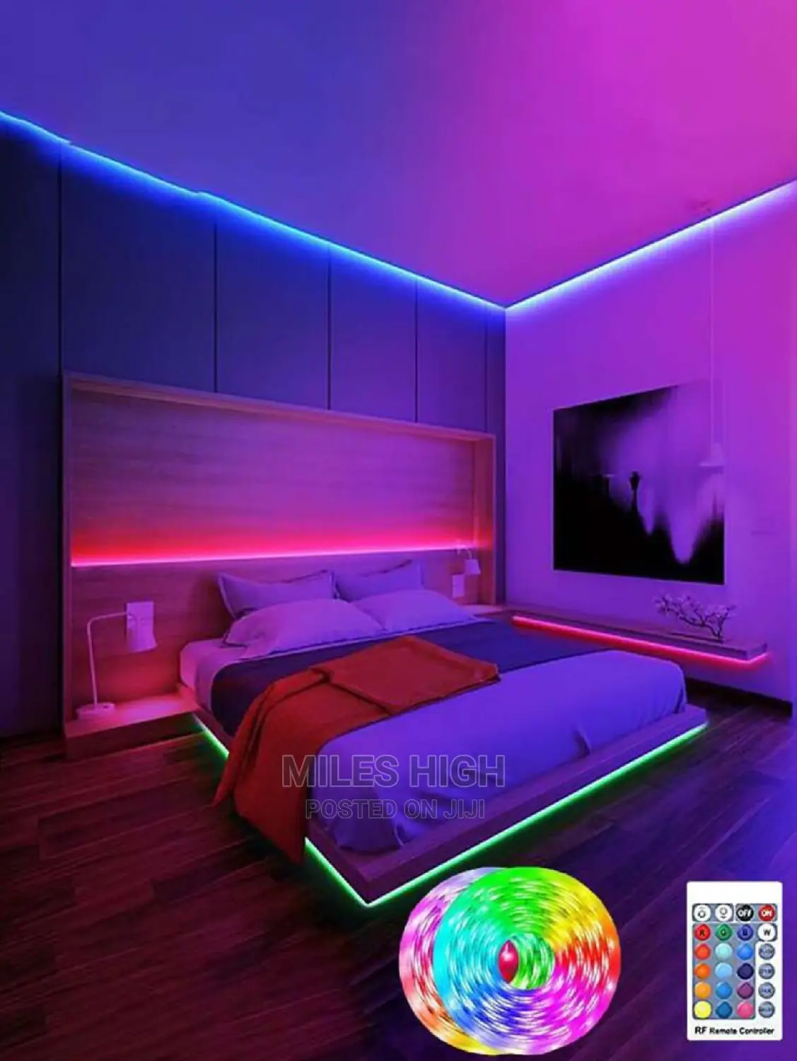 App Remote Control LED Strip Lights