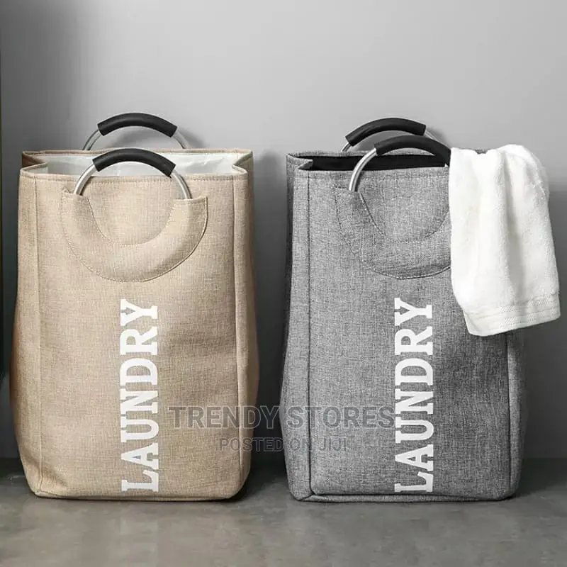 Foldable Laundry Basket With Handle