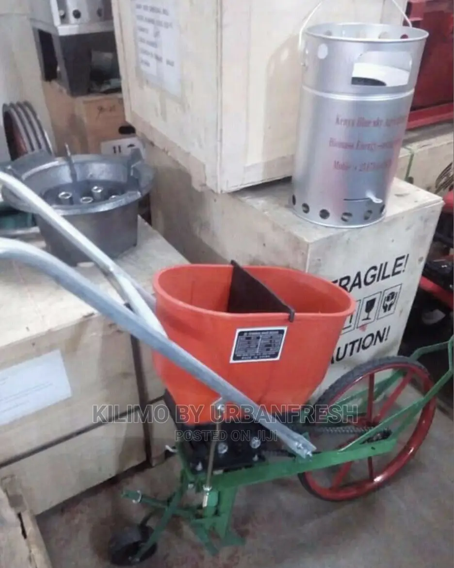 Push Seeding Planter.