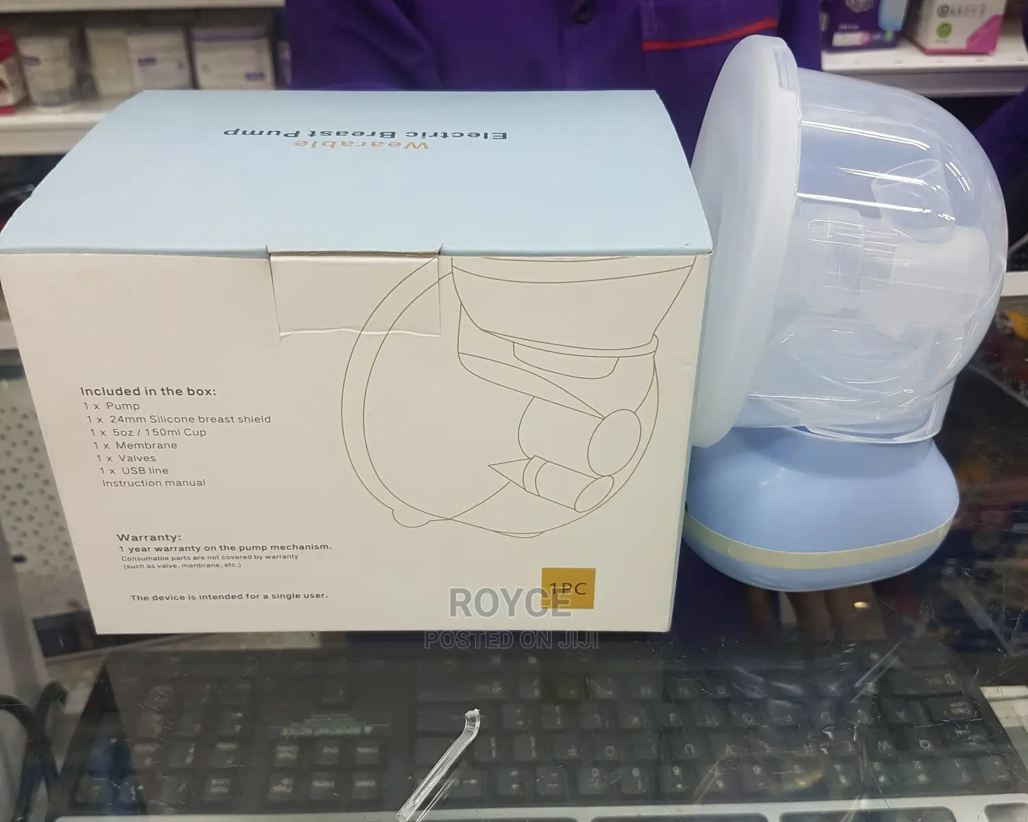 Wearable Electric Breast Pump