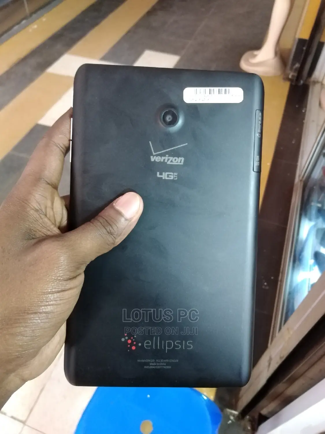 Verizon Ellipsis 8 HD 16 GB Black