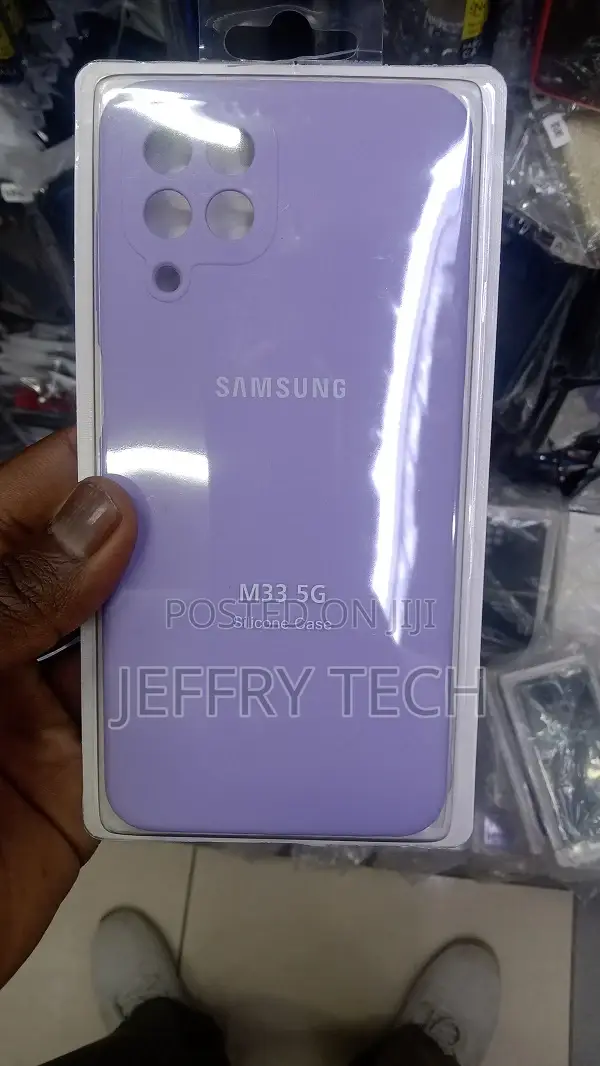 Silicone Case for Samsung Galaxy M33 5G, Soft TPU Phone Case