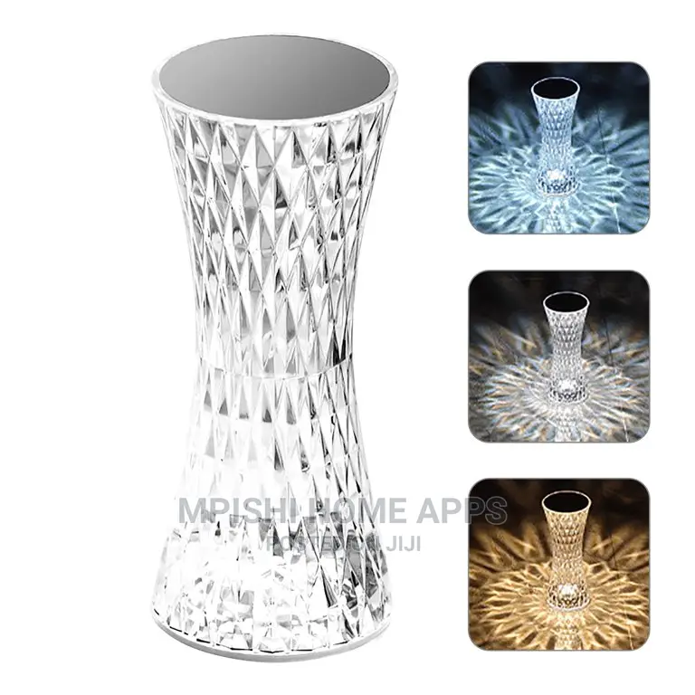 LED Crystal Table Lamp