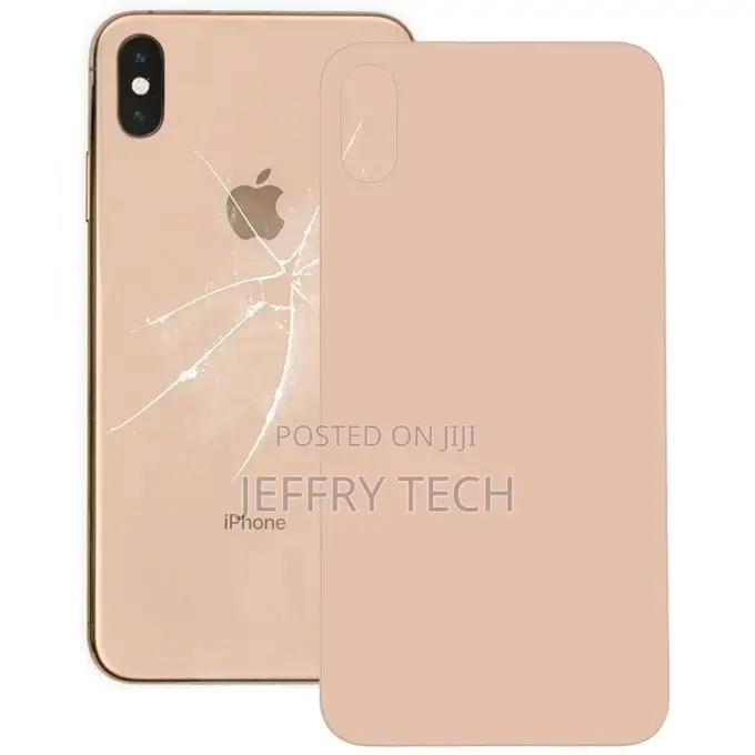 Glass Battery Back Cover for iPhone XS Max(Gold)