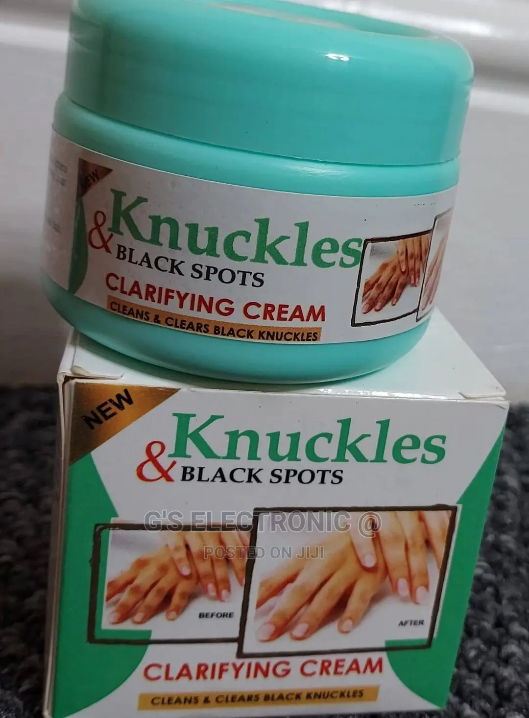 Knuckles Black Spot Clarifying Cream