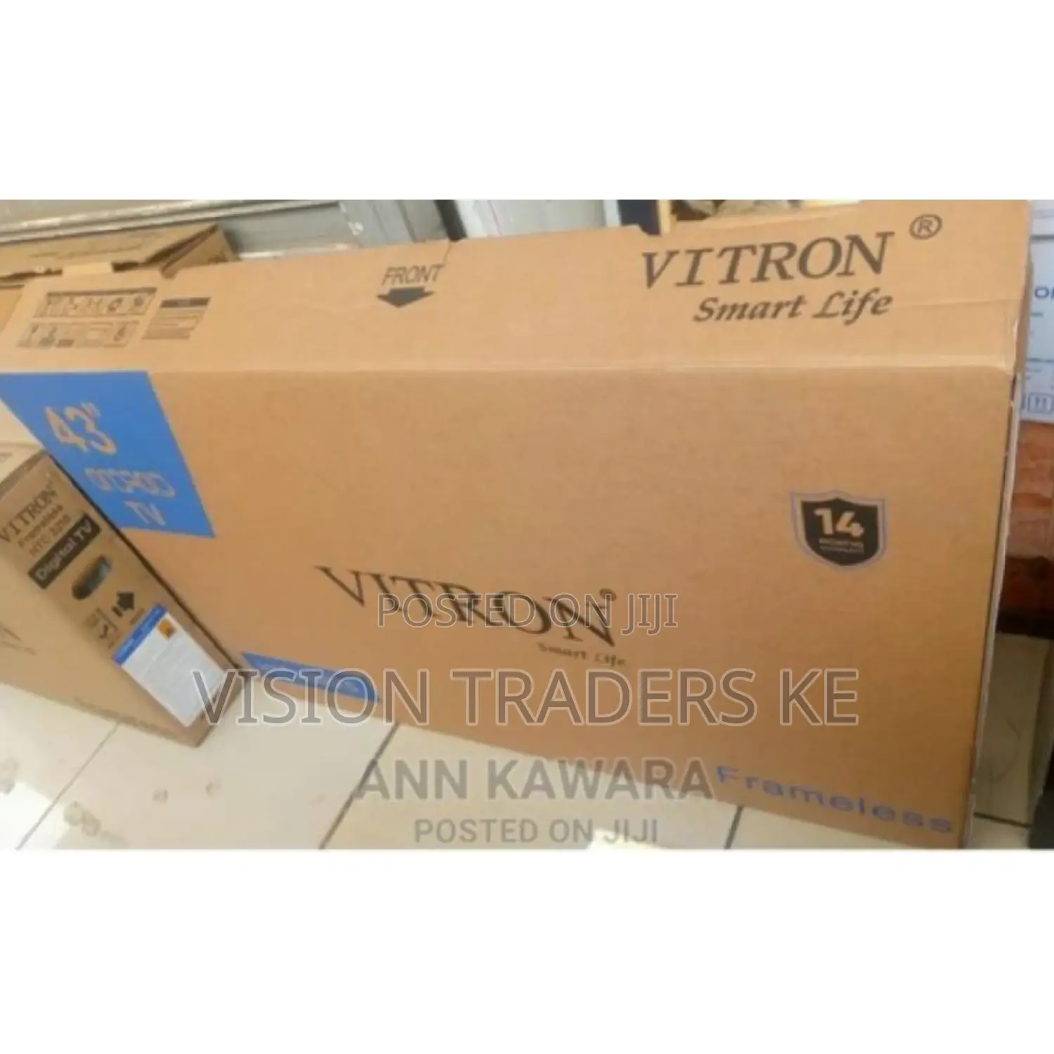 Vitron 43 Smart Android Tv+ Free Wall Mount