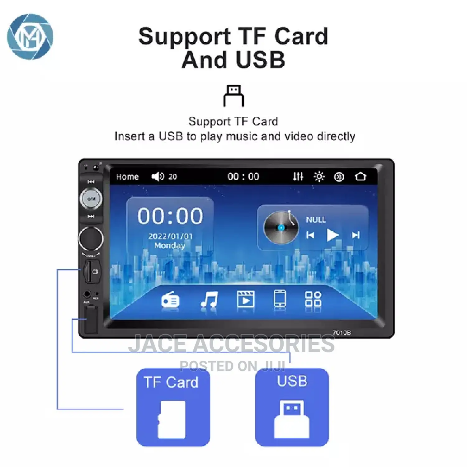 New Car Mp5 Radio With Reverse Camera