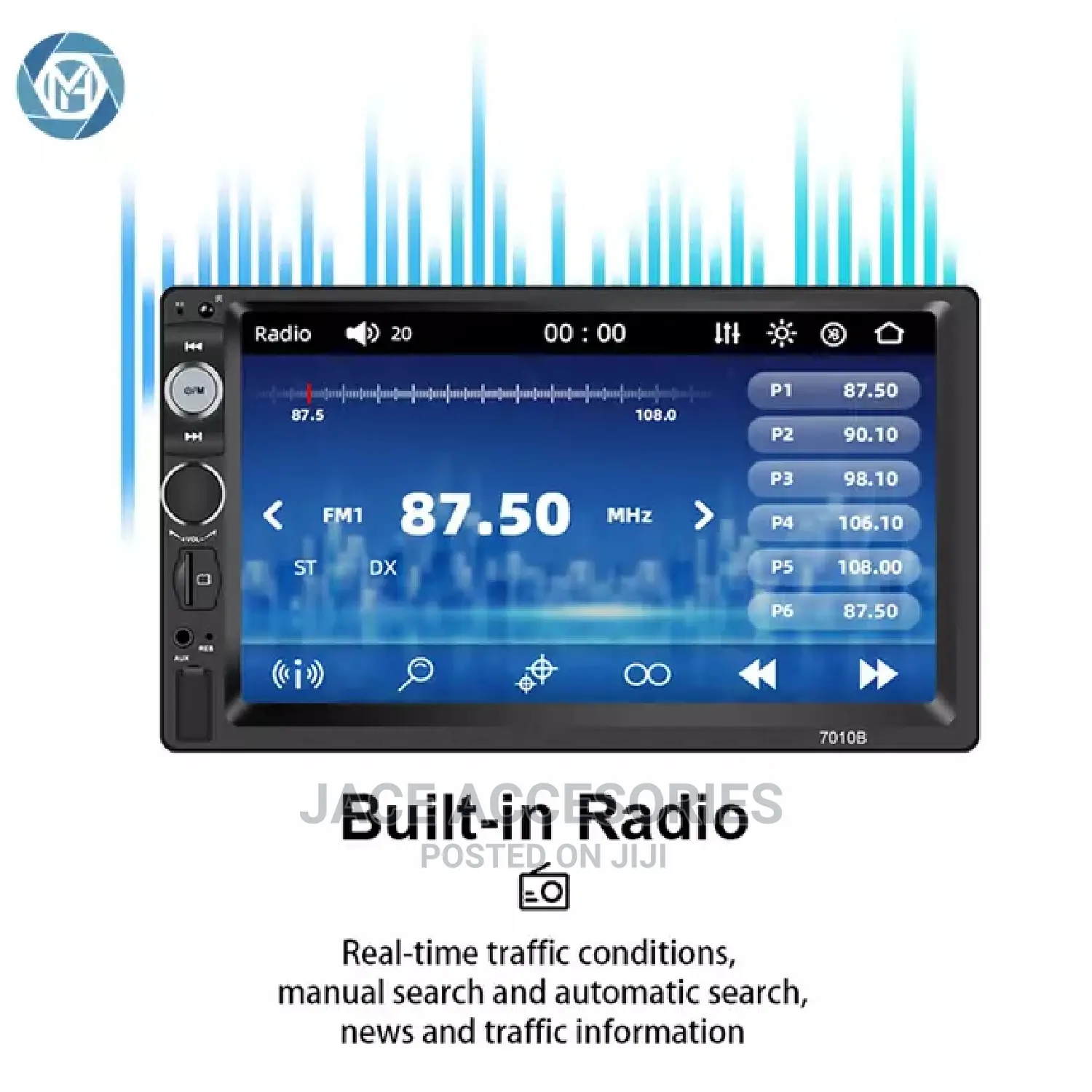 New Car Mp5 Radio With Reverse Camera