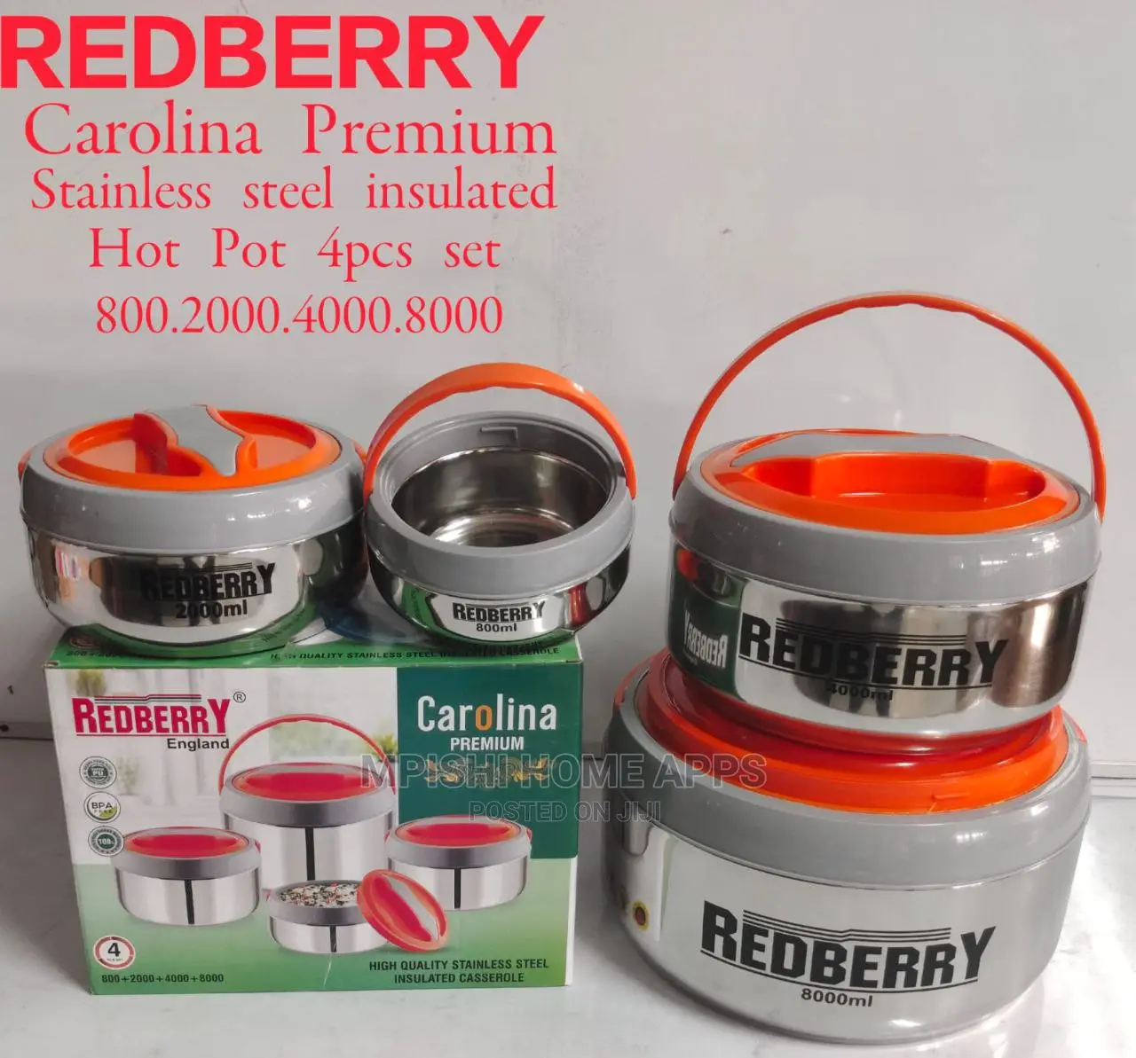 4pcs Carolina Hot Pot
