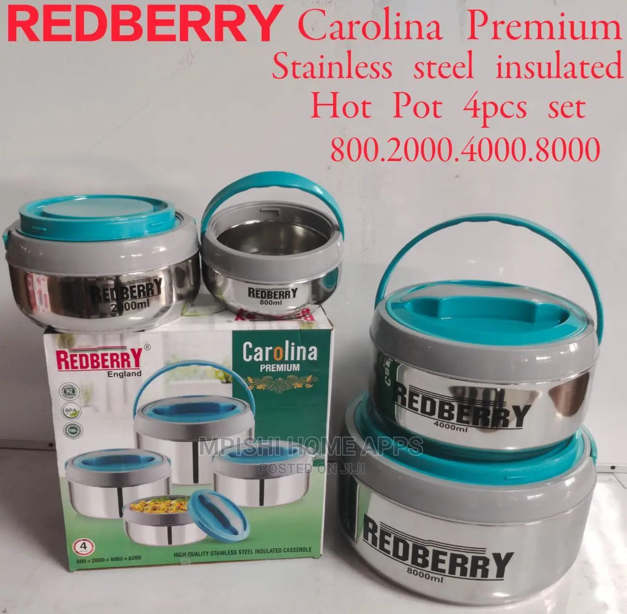 4pcs Carolina Hot Pot