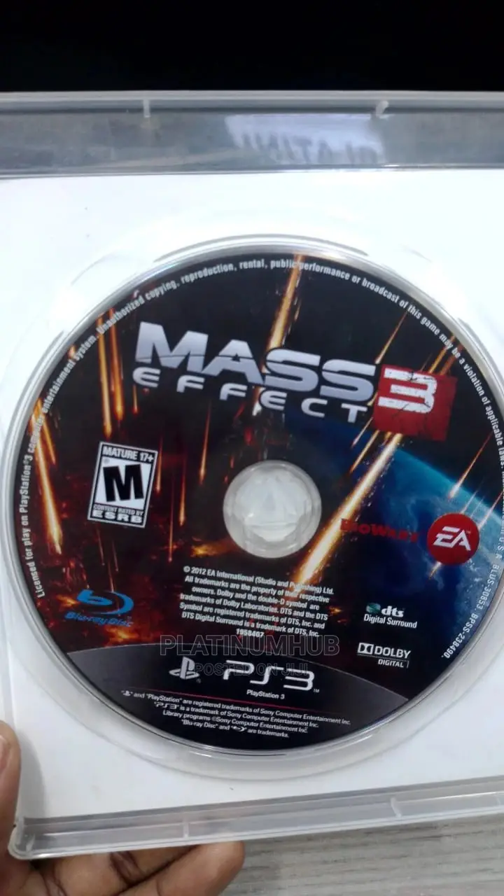 Mass Effect 3 (Ps3)
