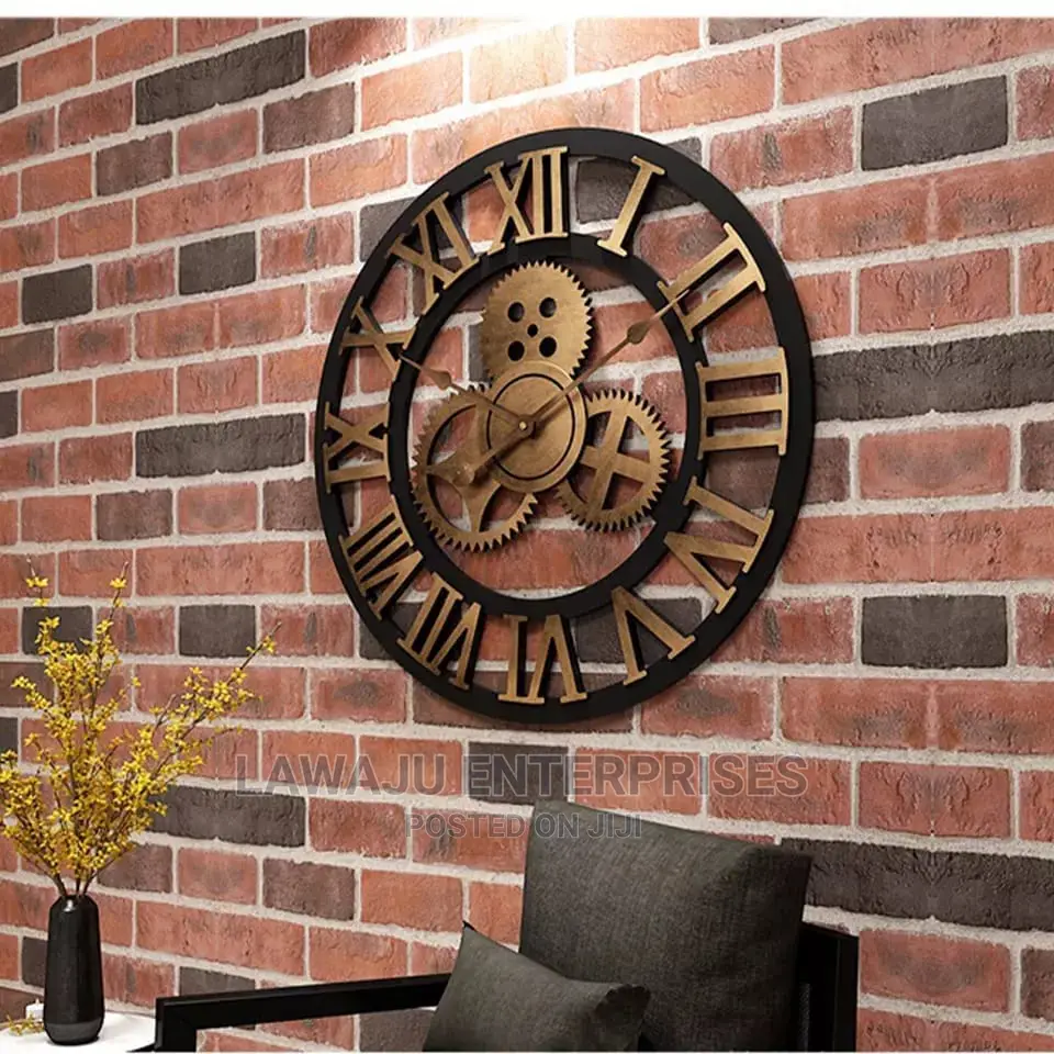 Roman Vintage Wall Clock (50cms Diameter)
