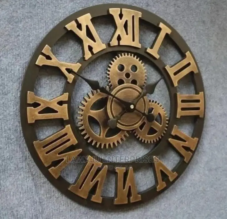 Roman Vintage Wall Clock (50cms Diameter)