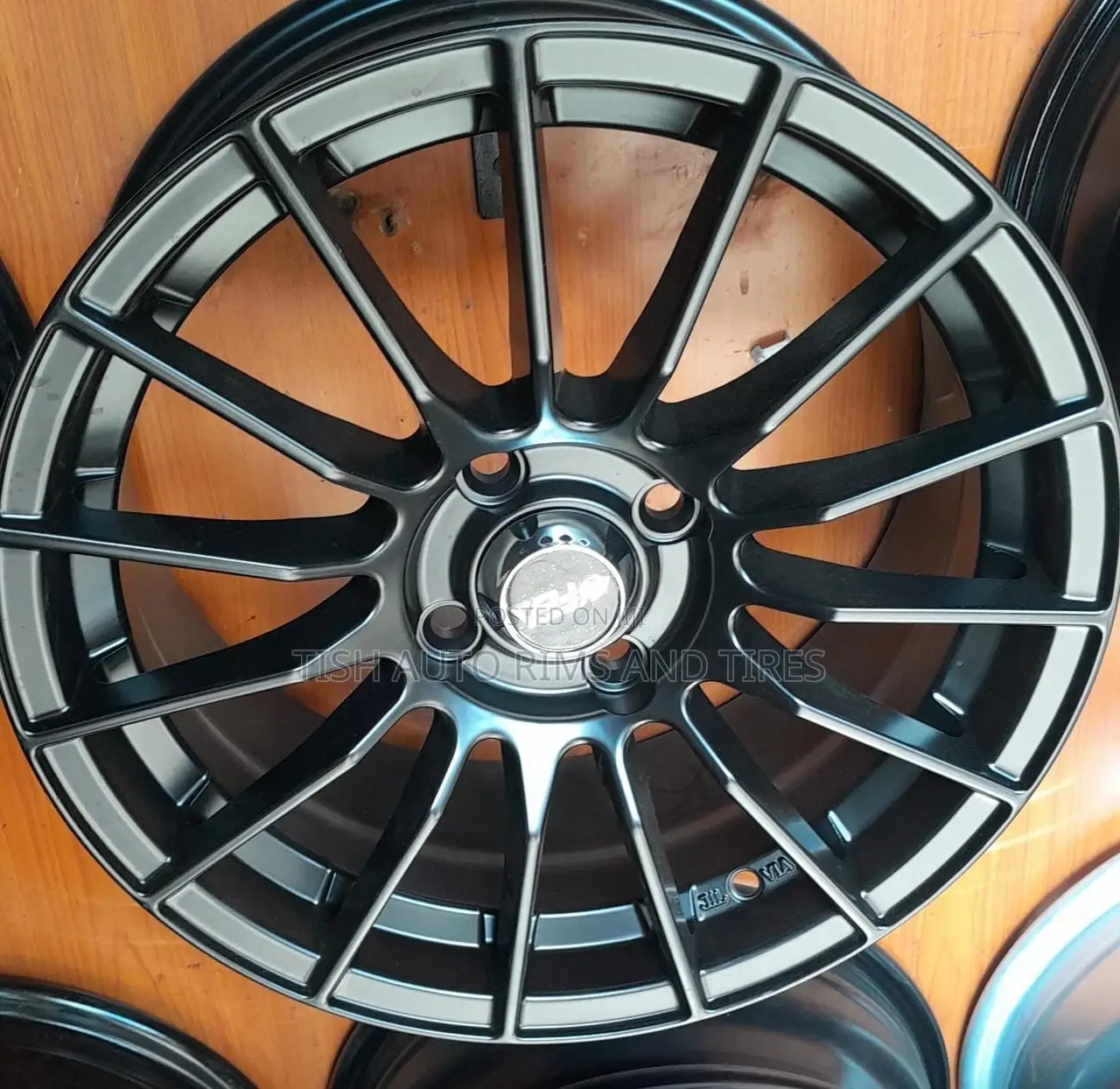 Black Rims 15 Inch Set