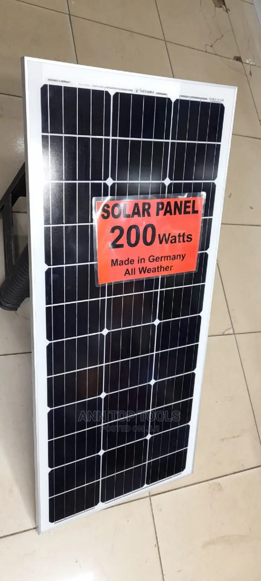 200 W German All Weather Solar Panel