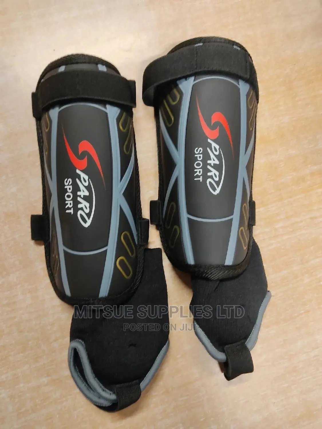 Football Hockey Shin Guard With Anklets-Code 6890