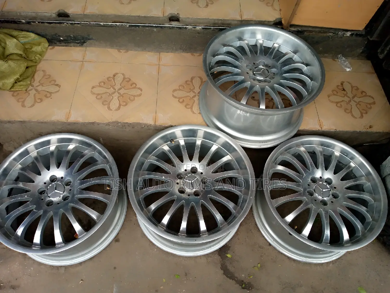 Original Mercedes Benz 19 Inch Rims Set