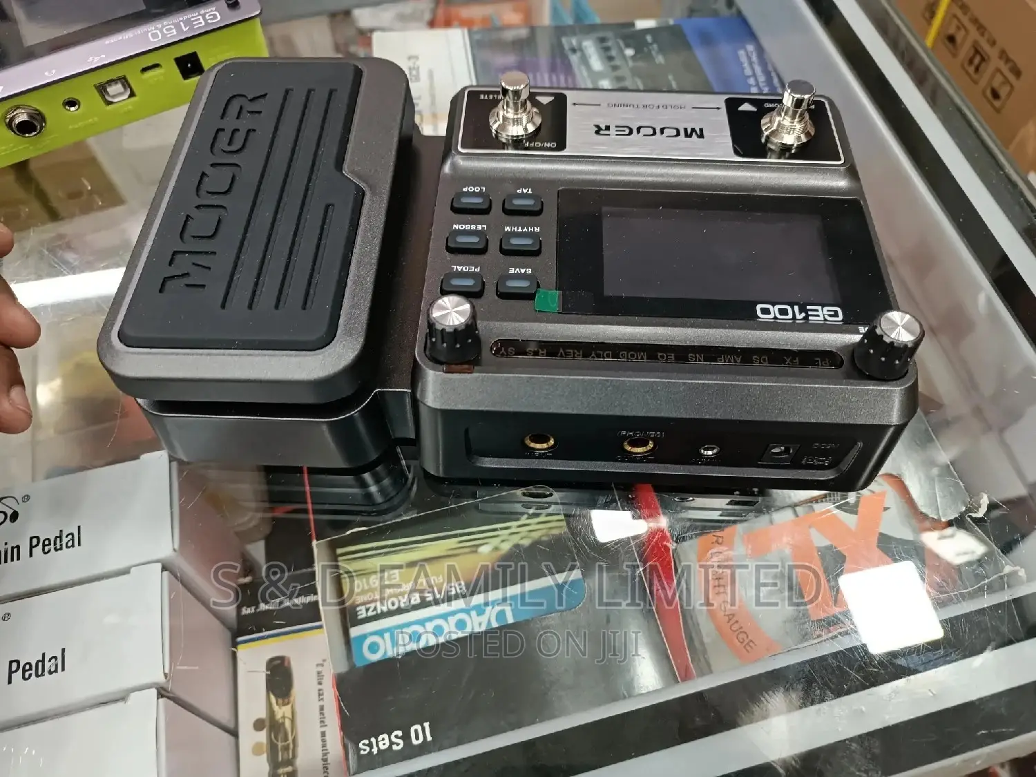 MOOER GE100 Multi-effects Processor Electric Guitar Pedal