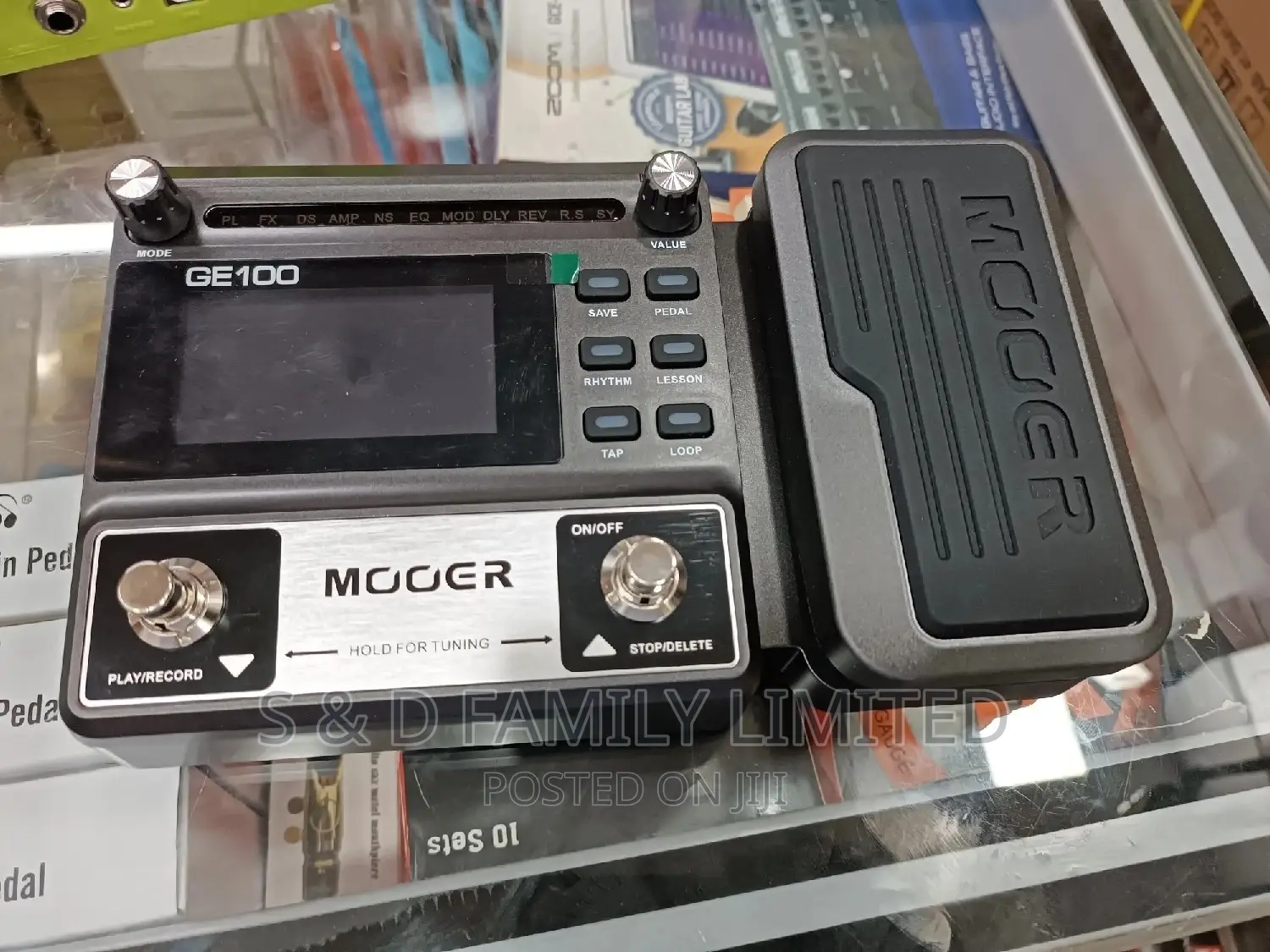 MOOER GE100 Multi-effects Processor Electric Guitar Pedal