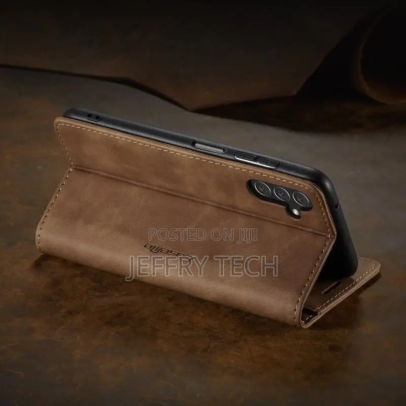 Leather Case for Samsung Galaxy A14 5G Magnetic Luxury Flip
