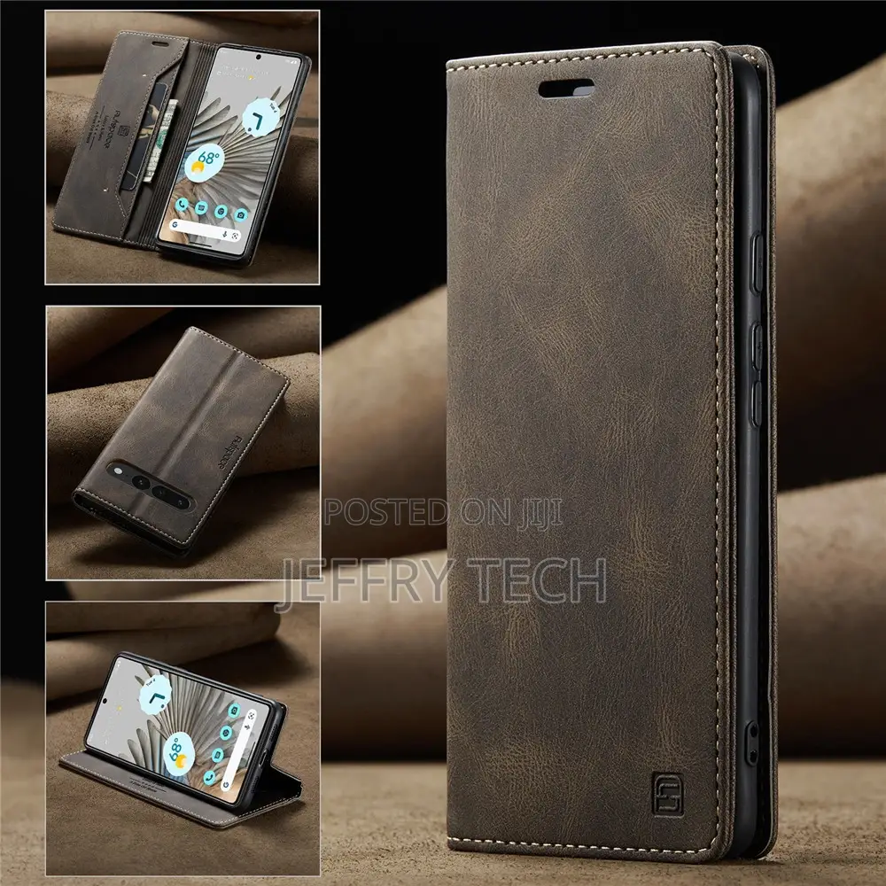 Google Pixel 7 Pro Case Flip Leather Phone Cover for Google