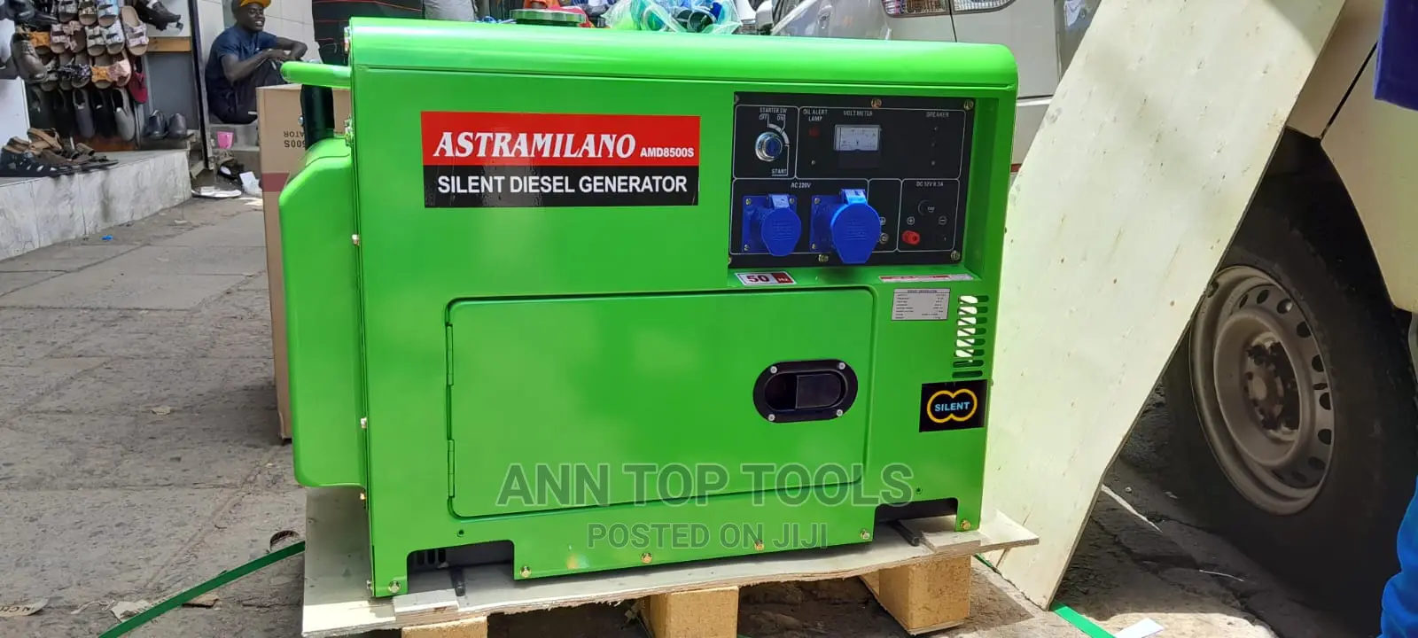 Astramilano 8.5kva Silent DIESEL Generator Single Phase