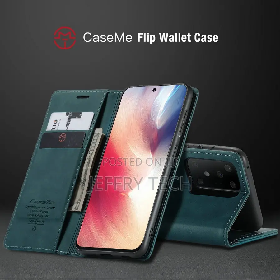 Flip Case for Samsung Galaxy S20 Plus Auto Magnetic Close Sl
