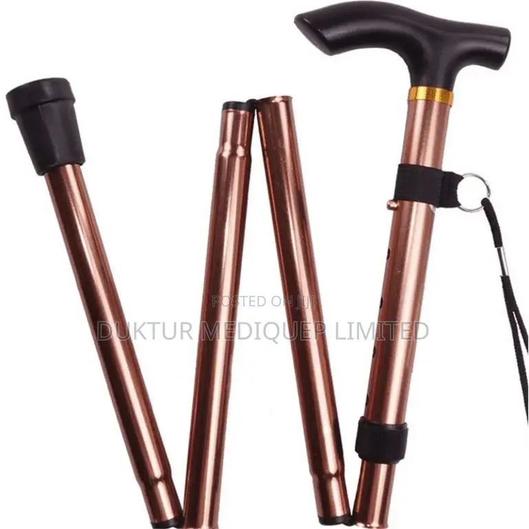Walking Cane/ Stick 5-level Adjustable Height Non-slip Base