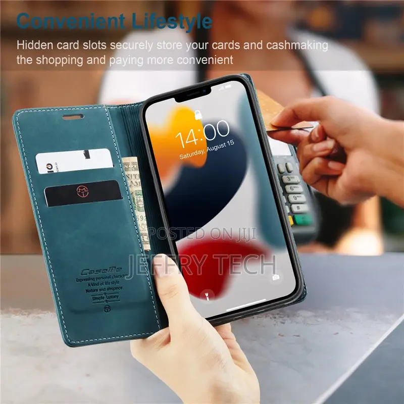 SE2022 Caseme Flip Wallet Case for iPhone SE 2022 13 Pro Max