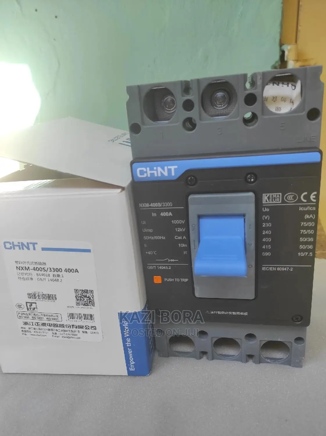 400a 3pole McCb Chint