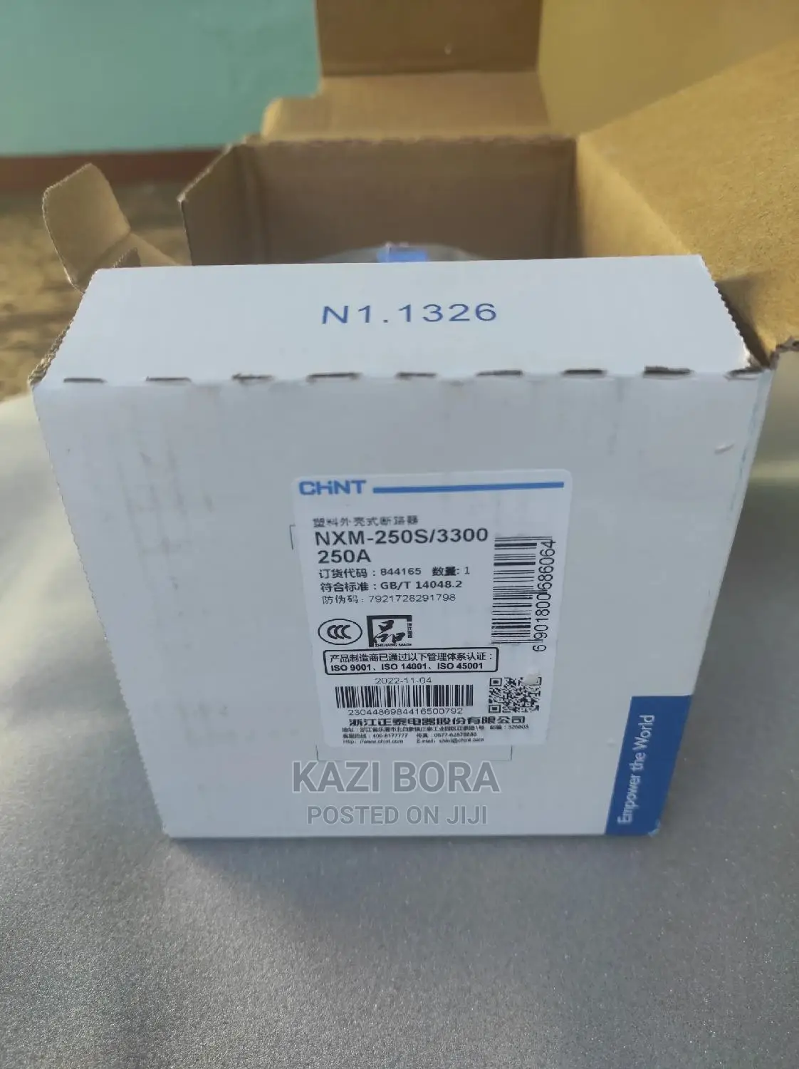 250a 3pole McCb Chint