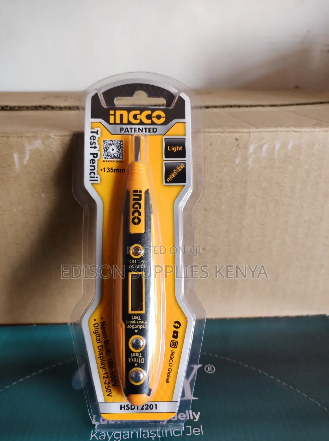 Ingco Digital Test Pencil Ingco Voltage Tester Detector