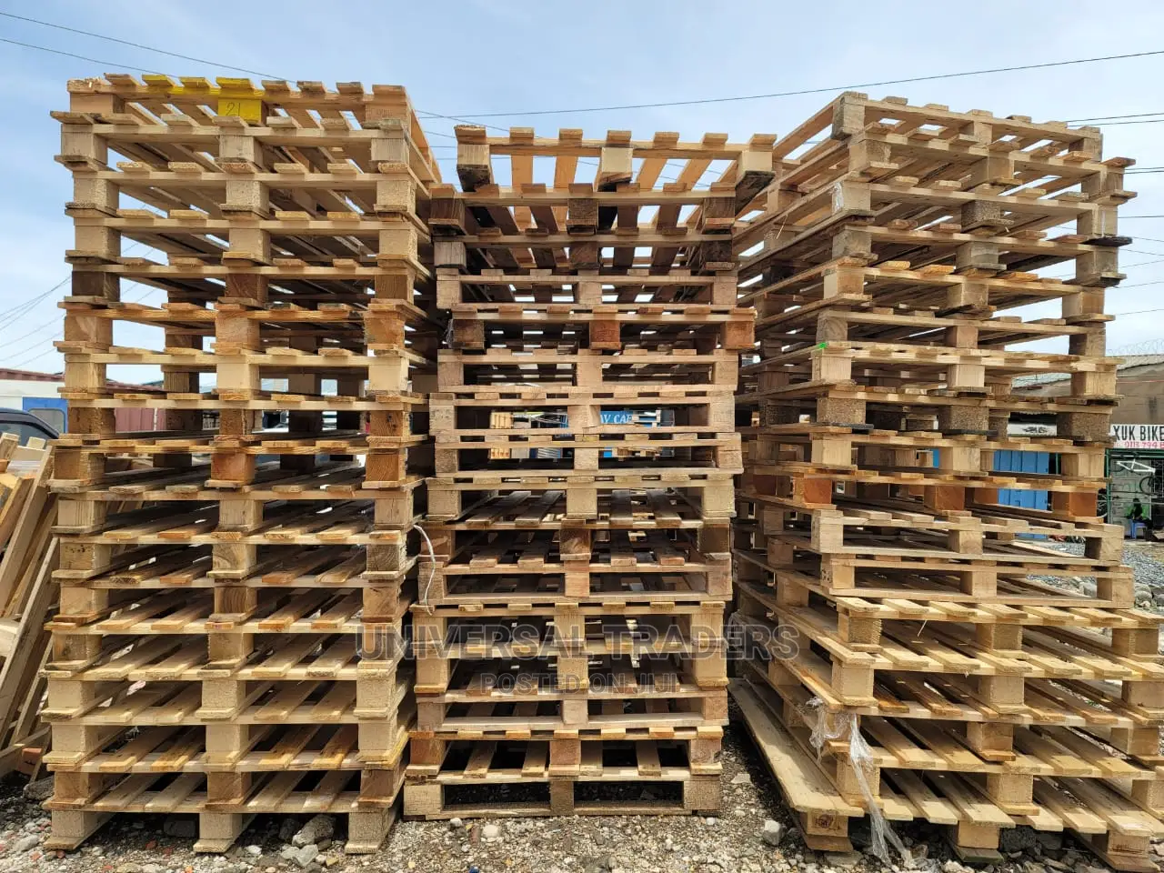 120cm by 100cms Wood Pallets.