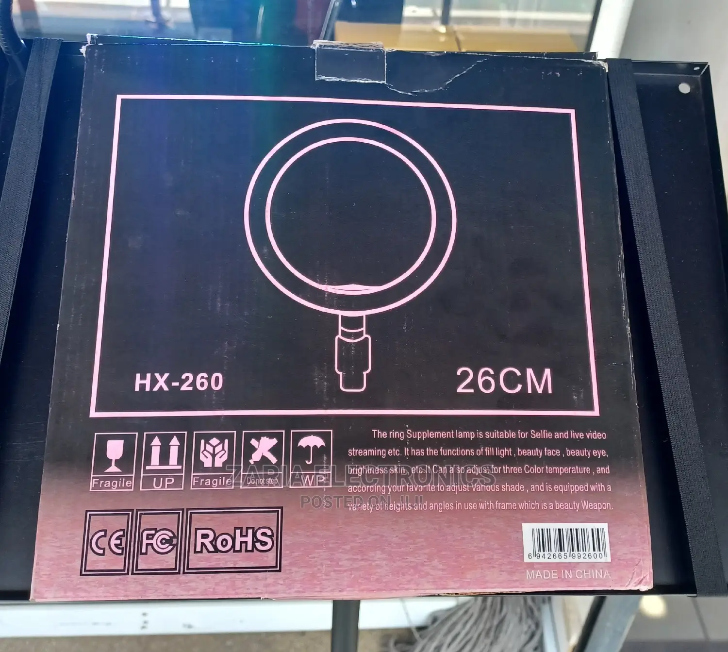 10inch Ring Light Complete With Stand
