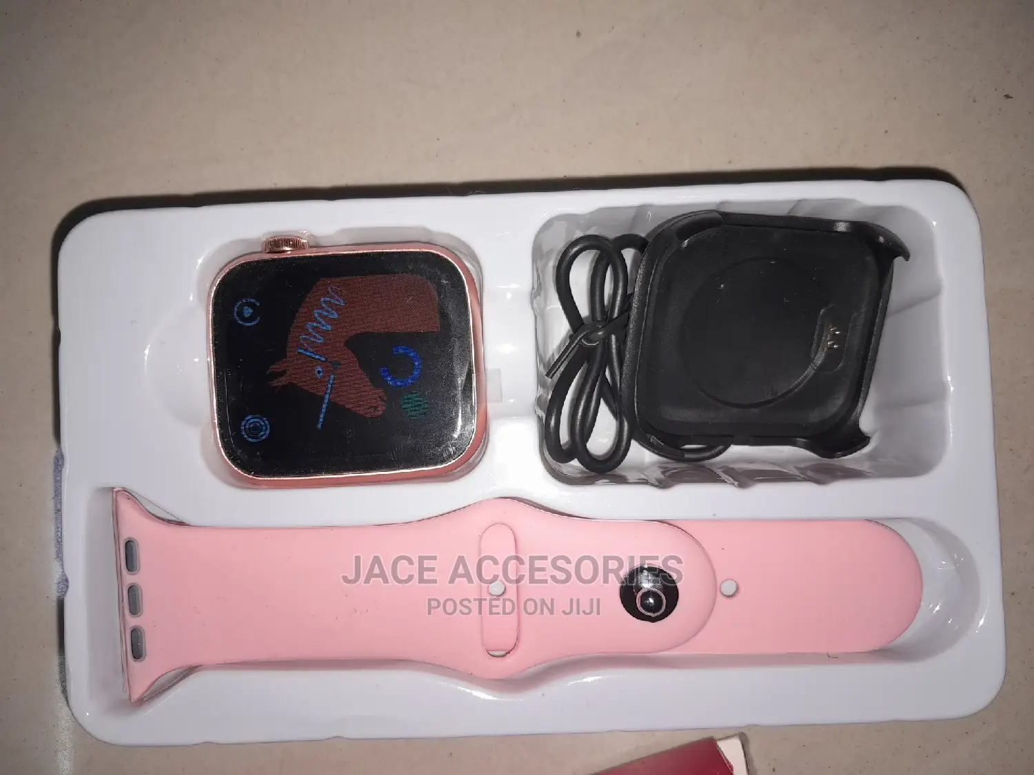 Pink I7 Smartwatch