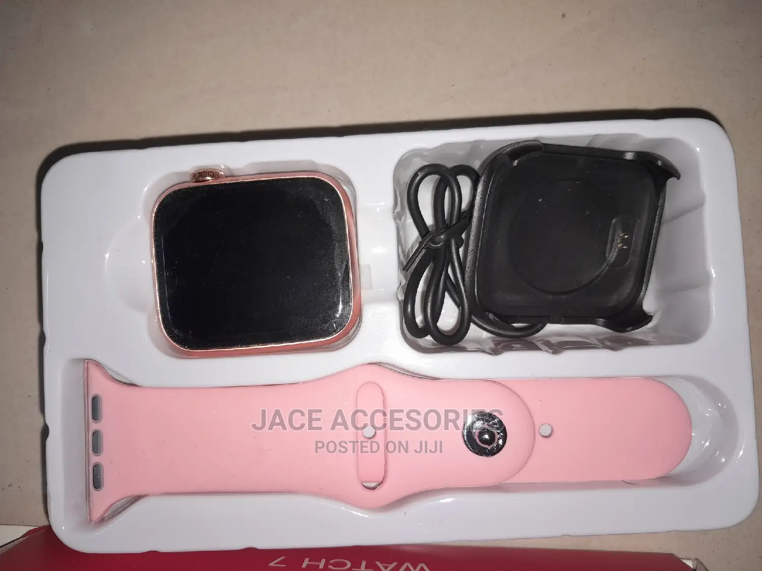 Pink I7 Smartwatch
