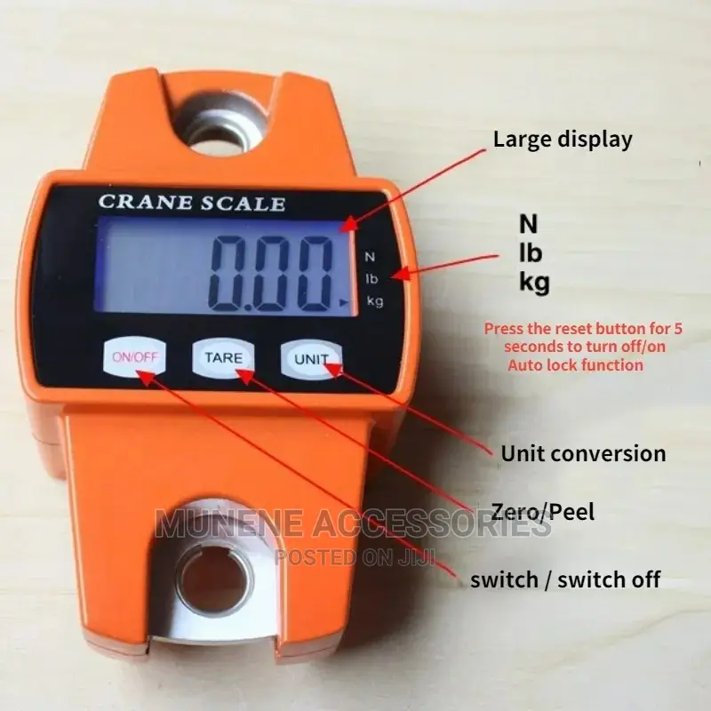 300kg Crane Hanging Scale For Cereals Luggage Goods