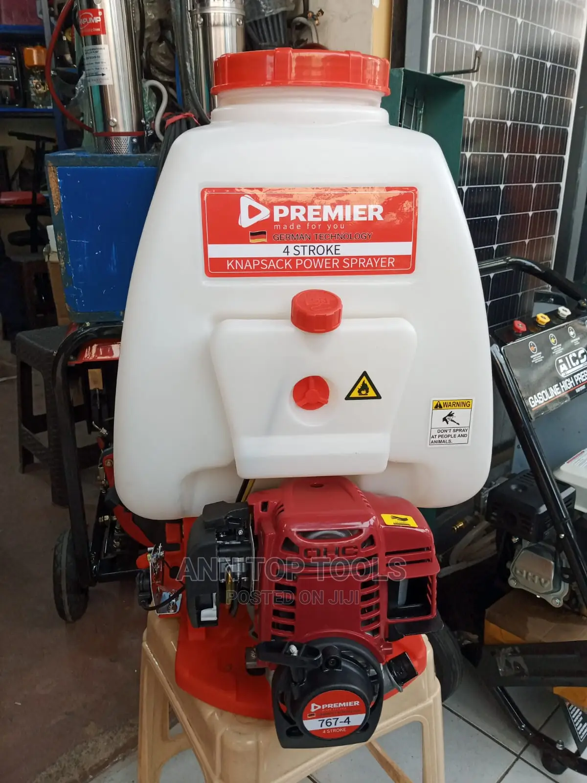Premier Knapsack Power Sprayer 4 Stroke Engine