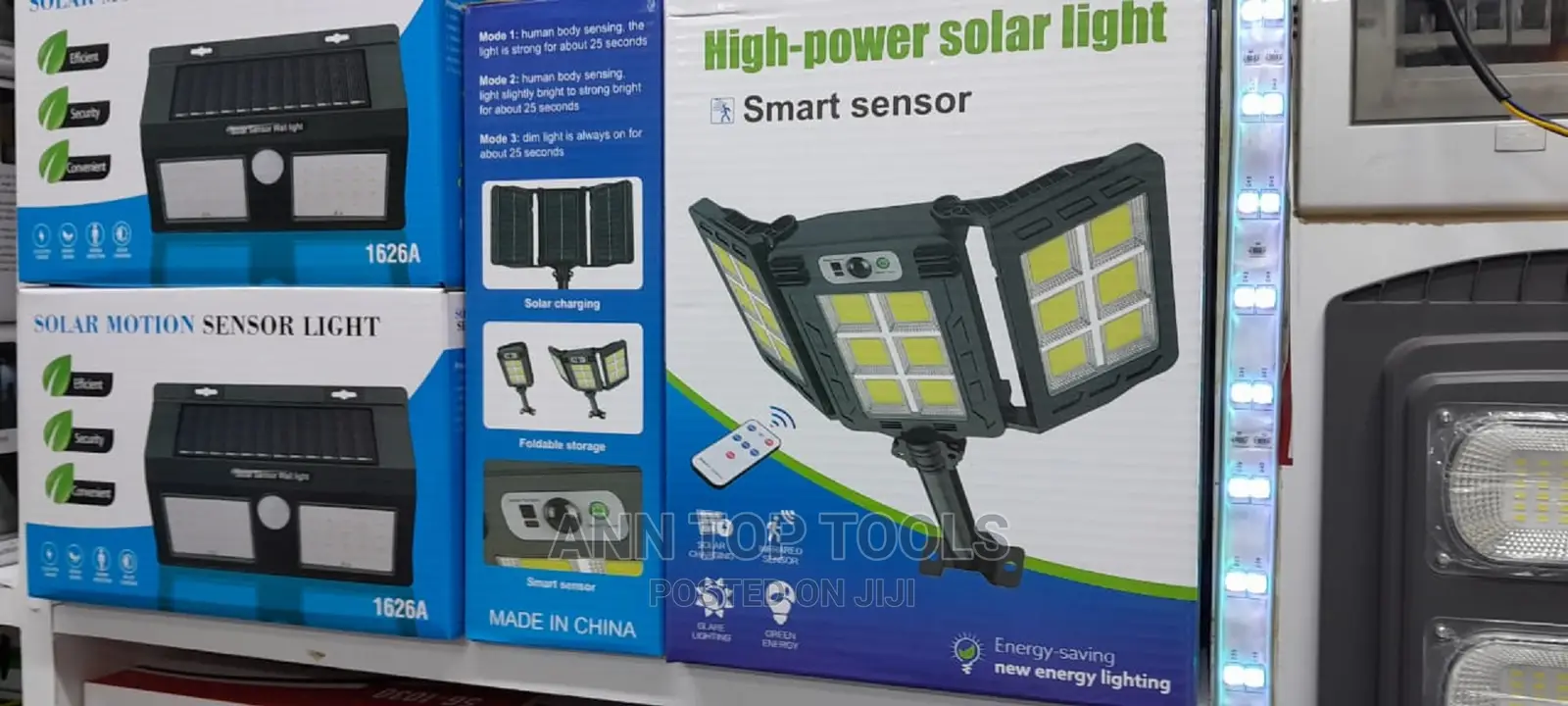 High-Power Solar Light With Smart Sensor