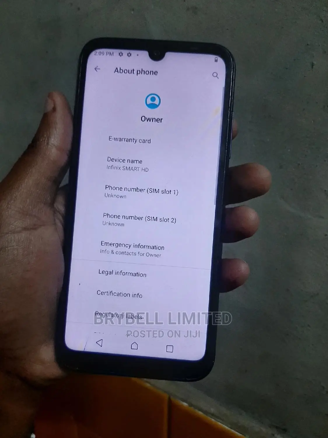 Infinix Smart HD 32 GB Blue