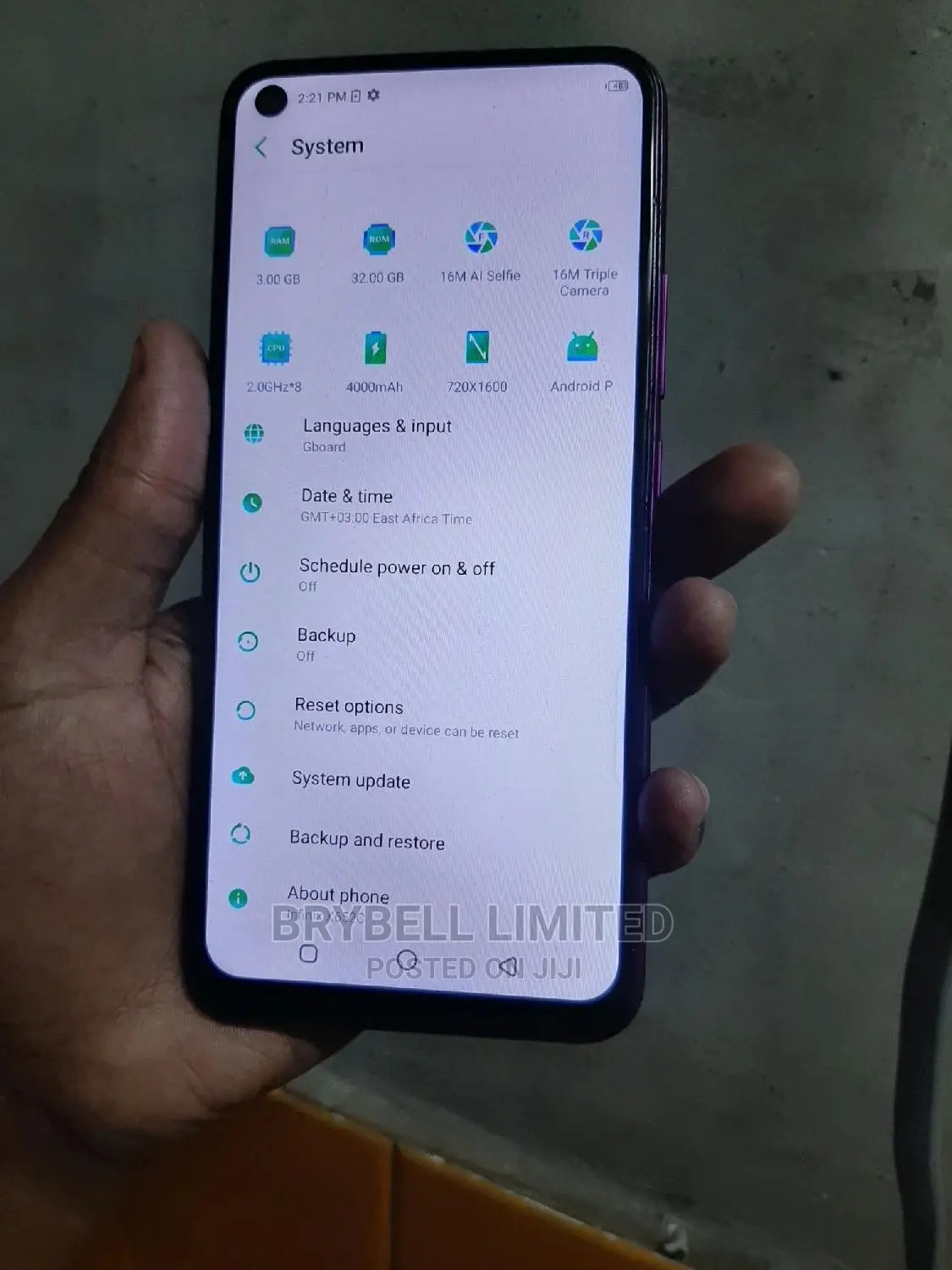 Infinix S5 Lite 32 GB Purple