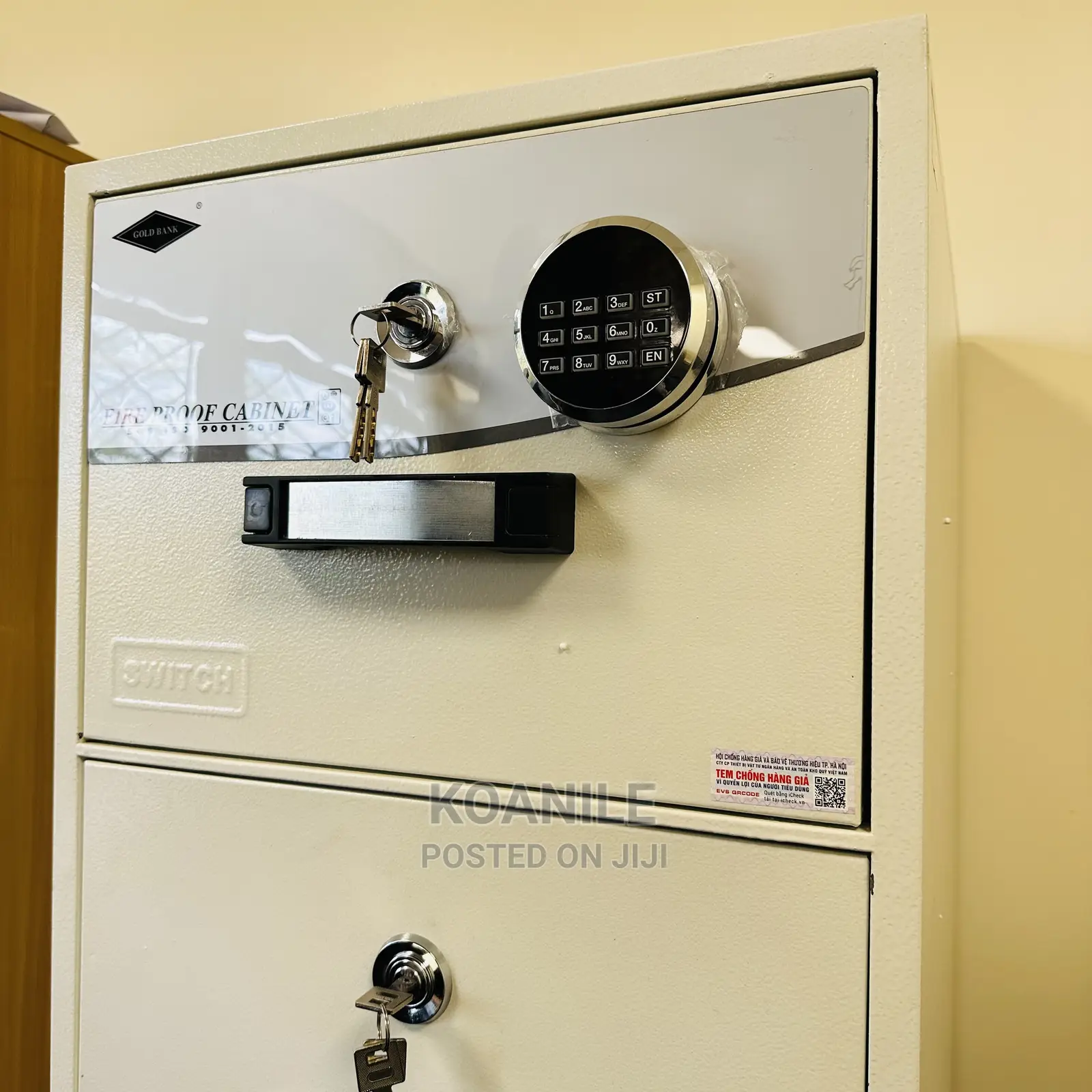 Original Fireproof Filing Safe Cabinet