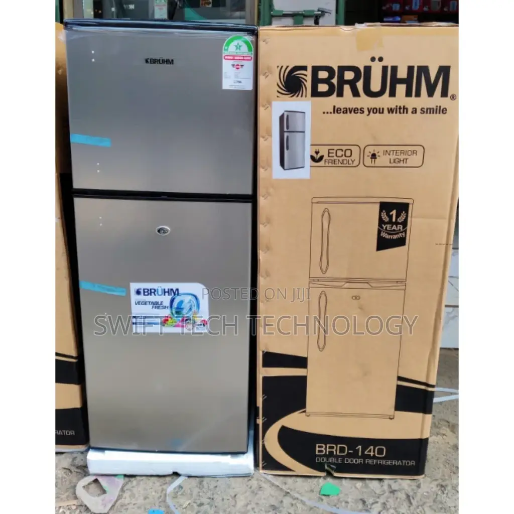 Bruhum Fridge Double Door