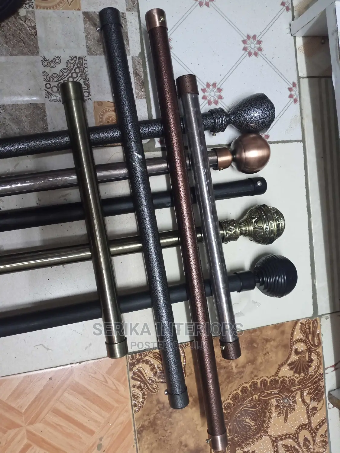 Jua Kali Curtain Rods