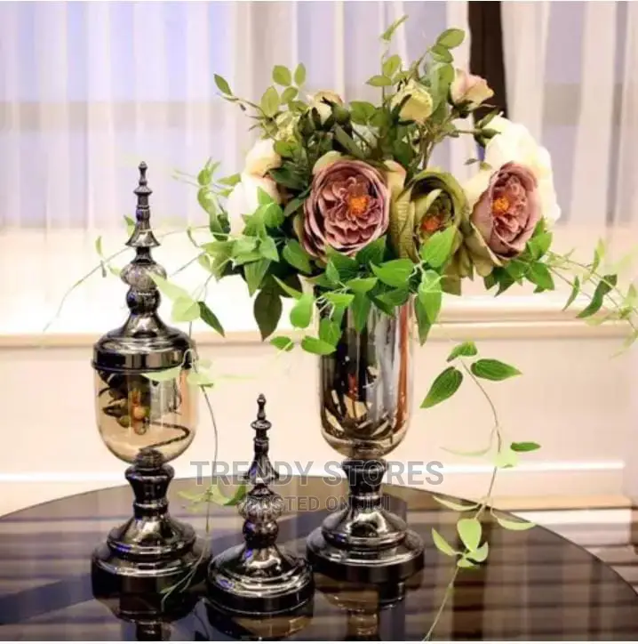 Europe Luxury Glass Vase Decoration