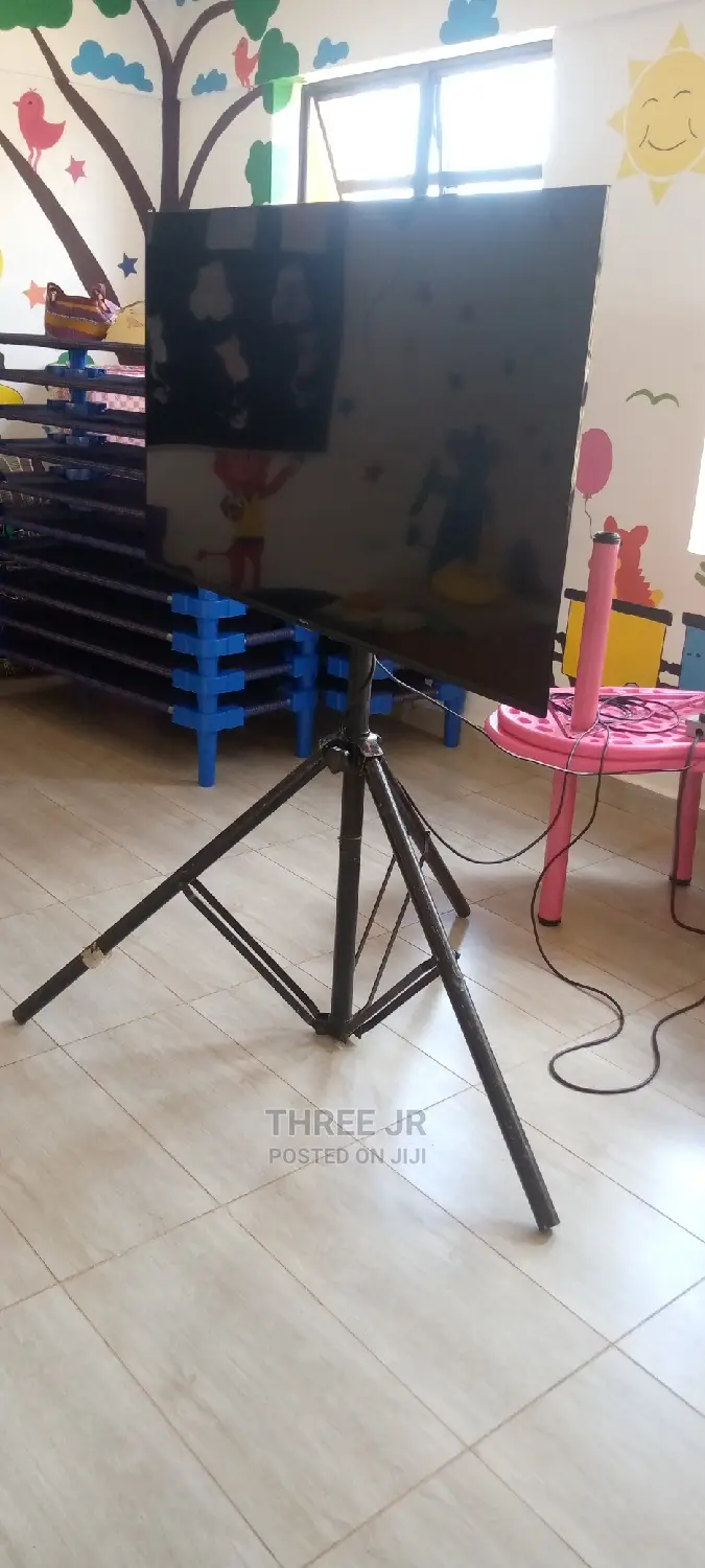 TV Set Up Hire in Classroom for Music. Smart Type