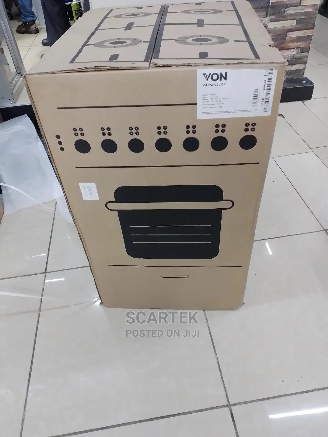 Von 50 X60 5AC5F031PS Cooker
