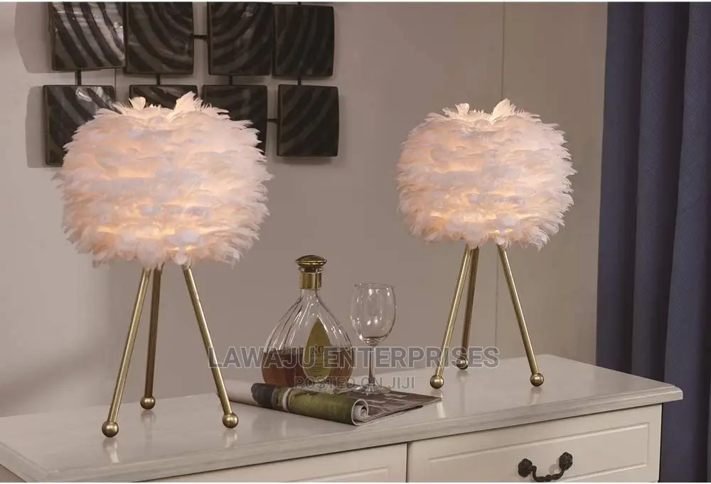 Modern LED Feather Light